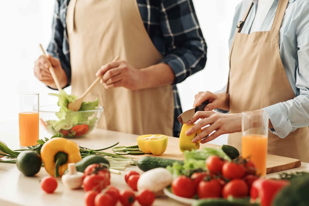wie man Gemüse zur Gewichtsreduktion mit der richtigen Ernährung kocht